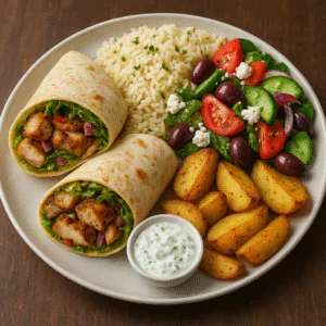 LAMB WRAP FULL PLATE